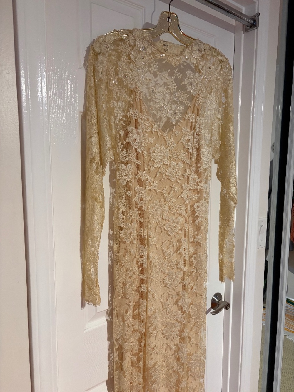 80's wedding dress